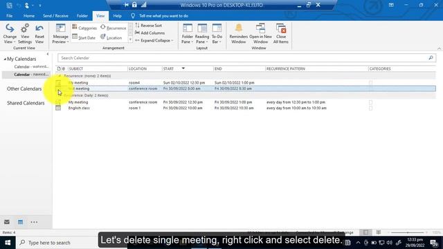 How to remove meetings from Outlook calendar | How to delete meetings from Outlook/Teams calendar смотреть онлайн