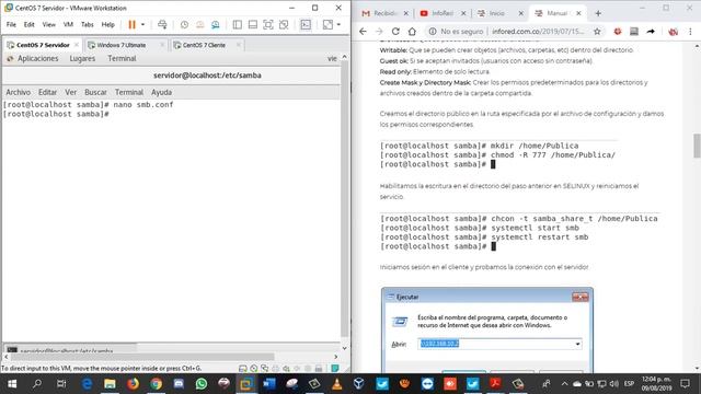 Cómo Configurar un Servidor SAMBA en CentOS 7 смотреть онлайн