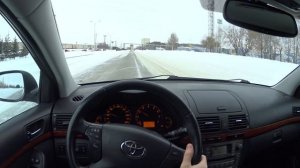 2007 Toyota Avensis 1.8 POV Test Drive