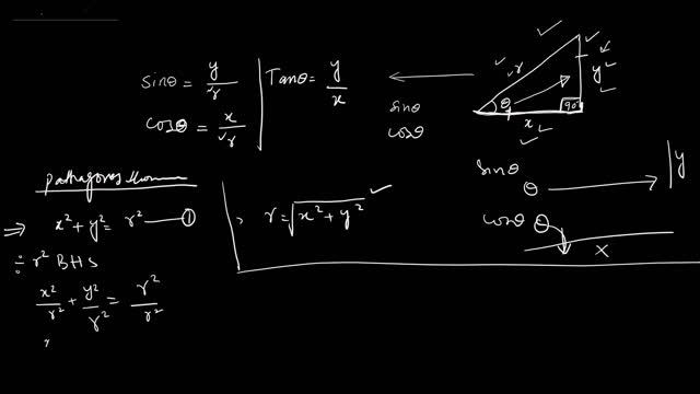 Prove that -- sin square theta + cos square theta = 1 --Trigonometric Identities смотреть онлайн