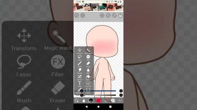 How to make gacha blush on ibisPaint (bonus freckles) смотреть онлайн