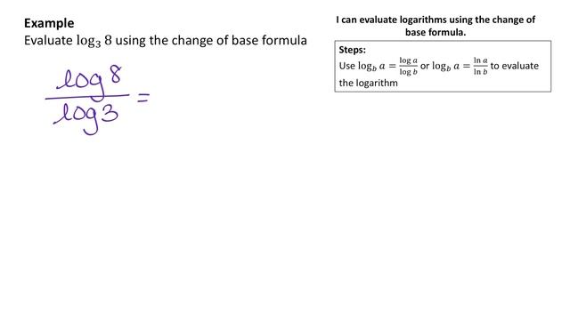 4.02 Change of Base Formula смотреть онлайн