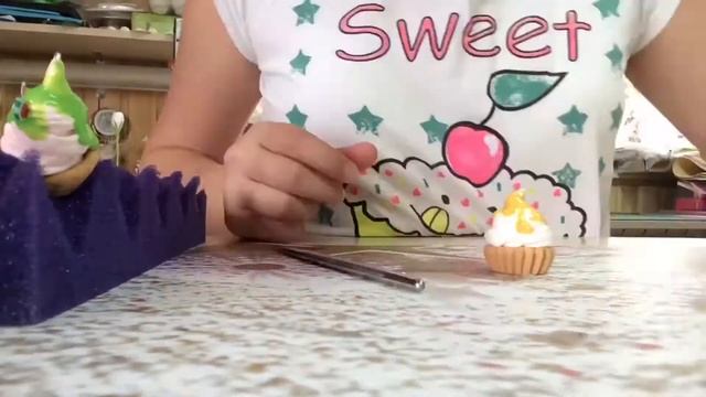 Лепим вкусняшки 🍦🍩☕️| мороженое, пончики, тaртолетки смотреть онлайн