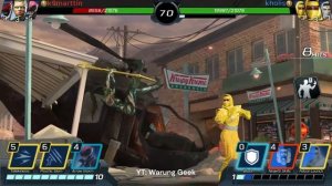 Yellow Ninja Ranger Aisha vs Rita Repulsa Movie 2017 - Power Rangers: Legacy Wars