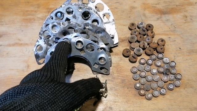 Медь и Алюминий из Диодных Мостов избавился от лишнего хлама