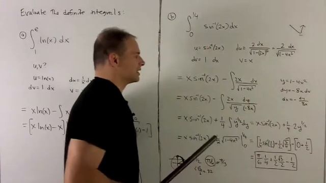 Int by Parts 3 - Definite Integrals смотреть онлайн