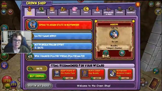 Opening SUPER hoard hydra packs - Wizard101 смотреть онлайн