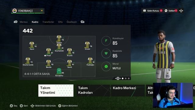 BARAN HOCA VS OKAN BURUK // GALATASARAY DERBİSİ! // FENERBAHÇE KARİYERİ // EA FC 24 KARİYER MODU #1 смотреть онлайн