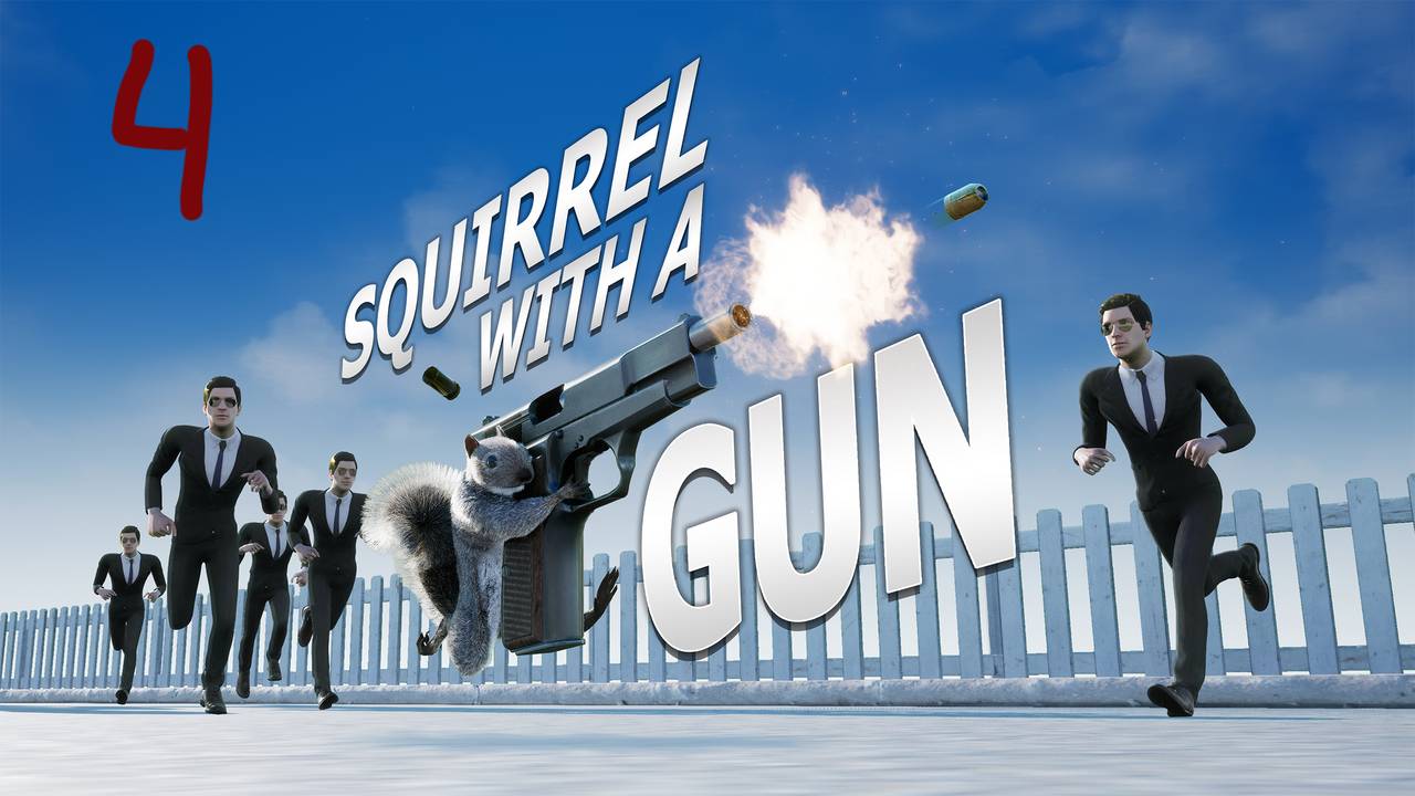Прохождение Squirrel with a Gun #4 (Снова город)