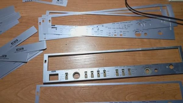 Накладки на SHARP GF-777 и SHARP GF-555