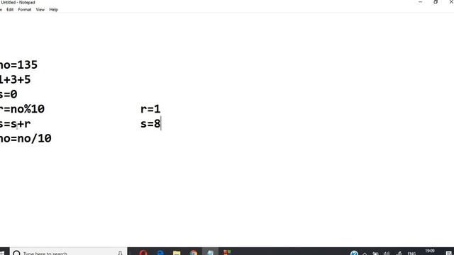 Sums of digit of a given number in c (hindi) смотреть онлайн