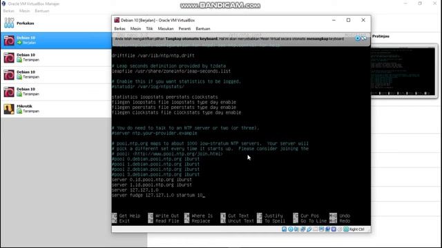 Cara install dan konfigurasi NTP pada debian 10-virtual box-administrasi sistem jaringan смотреть онлайн