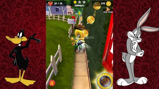Looney Tunes Dash - Level 264 - 3 Stars смотреть онлайн
