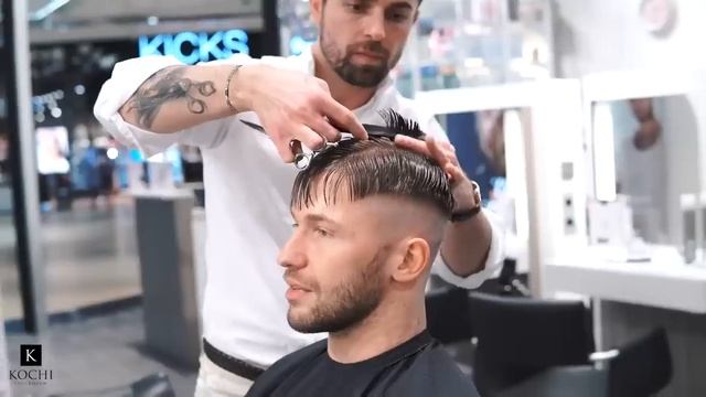 SERGIO RAMOS Inspired Hairstyle. Short Spiky Men’s Haircut .High Skinfade