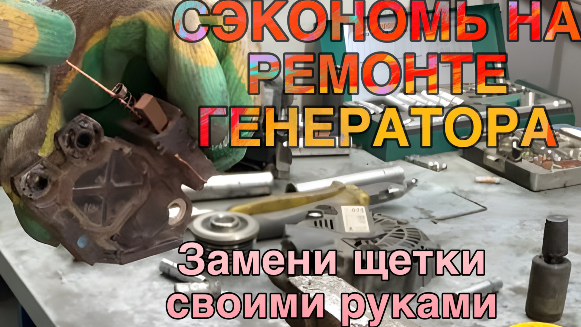 Замена щеток генератора своими руками смотреть онлайн