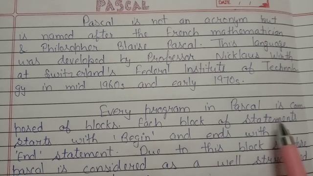 High level languages. What is PASCAL language? Who developed pascal? @simanstudies смотреть онлайн