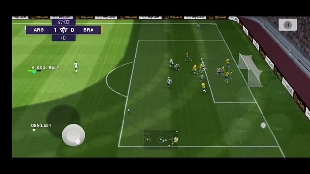 eFootball PES 2021 Mobile Argentina vs Brazil ⚽ Android game play #blackdevilgamer #13 смотреть онлайн