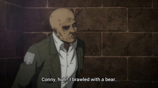 Connie concerned about Keith Shadis - Attack on Titan | Shingeki no Kyojin смотреть онлайн