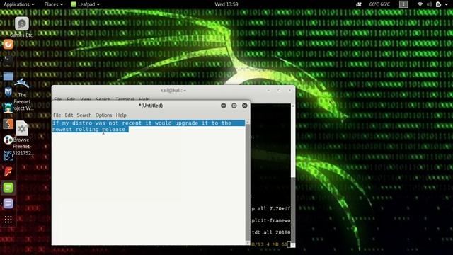How To Upgrade Distro Using Terminal Kali Linux смотреть онлайн