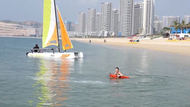 FZBLUE Electric surfboard with dual motor and body sensor for fast and safe swim смотреть онлайн