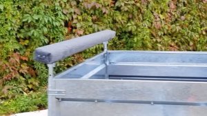 Как установить ложементы для лодки на бортовой прицеп "Крепыш" ("Курганские прицепы").