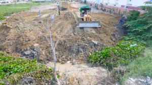 Строительство, новый участок под засыпку