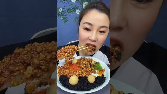 [ ASMR ] delicious crispy flying fish roe 맛있는 바삭한 날치알 #1318 смотреть онлайн