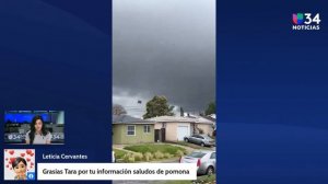 🔴 EN VIVO: Tornado EF-0 entre Carson y Compton
