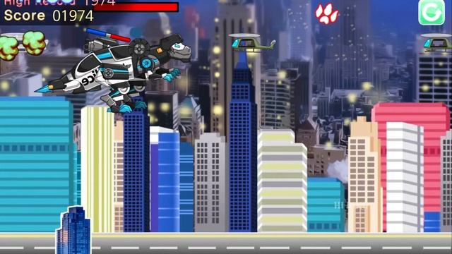 JURASSIC FIGHT #42: TARBO COPS (NINJA TYRANNO) - BATTLE+TRANS | DINO ROBOT CORPS | HI DINO 230312 смотреть онлайн