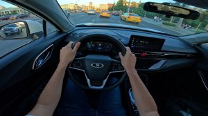 2023 Moskvich 3E / Москвич 3е Электромобиль, 65.7 kWh 68 л.с.| Тест-драйв от первого лица