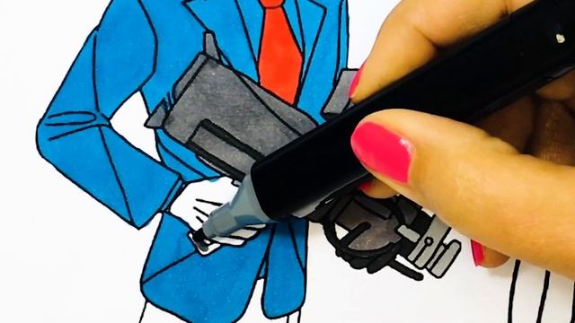 Skibidi Toilet Coloring Pages / Scientist Cameraman & Camerawoman смотреть онлайн