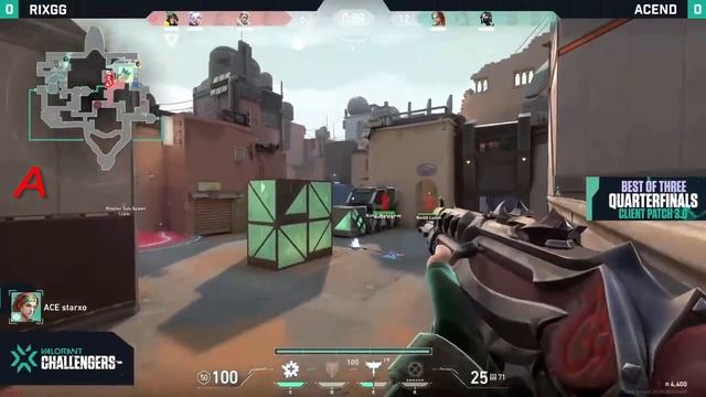 ACEND vs RIXGG Quarterfinals All HIGHLIGHT VALORANT VCT Challengers 1 EU Stage 3. смотреть онлайн