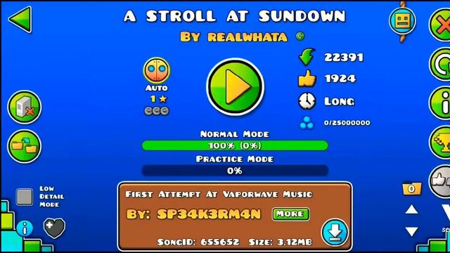 Характеристики авто уровней в Geometry dash смотреть онлайн