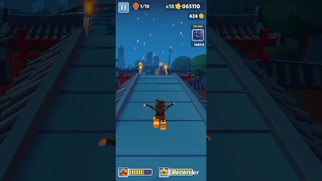 играю в Subway Surfers