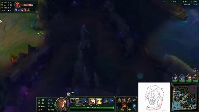 Aoshi Garen - Garen vs Fiora Top - Garen Gameplay смотреть онлайн