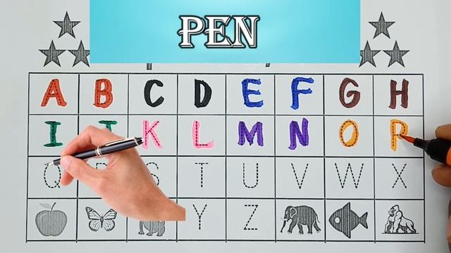 How to write Capital Letters/ABCD Alphabets/Capital Letters Abcd writing/ABCD Capital Letter смотреть онлайн