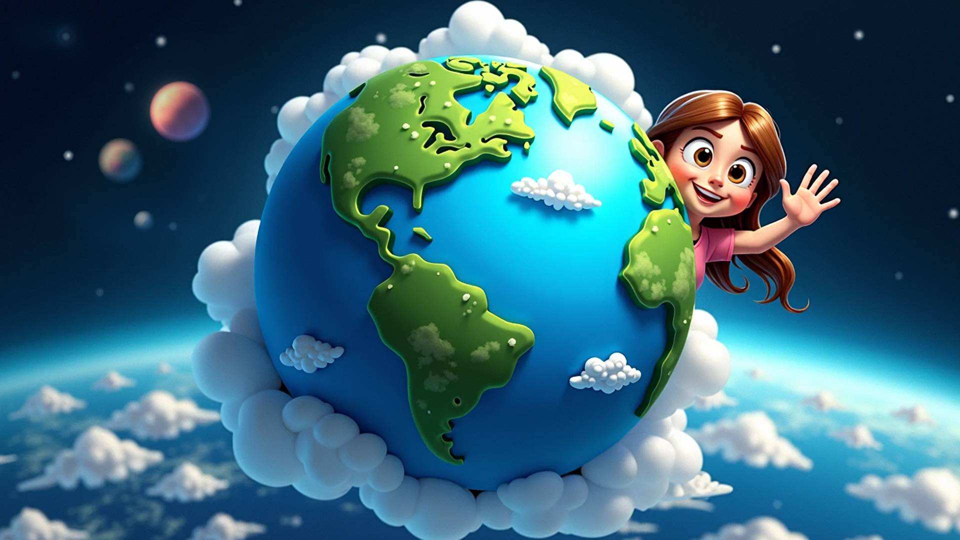 Песенка про планеты | Увлекательное путешествие по солнечной системе для детей смотреть онлайн