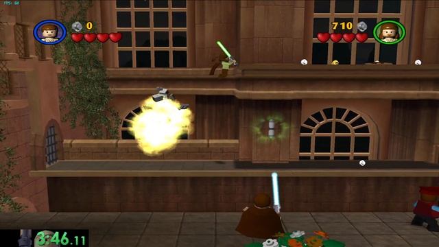 Lego Star Wars The Video Game 1-5 (Story Mode, GameCube EMU, Solo) Speedrun in 7:36 смотреть онлайн