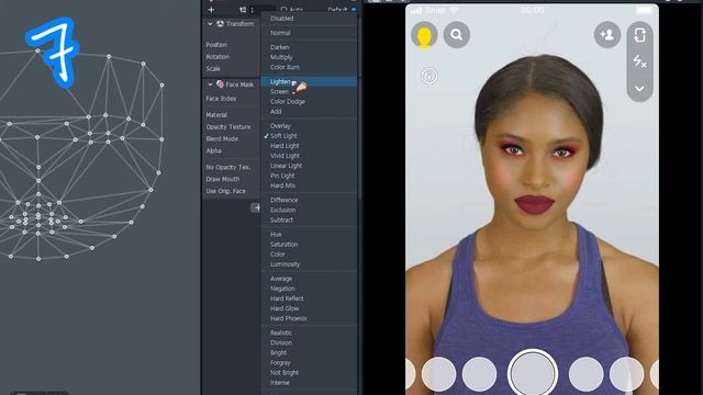 How to Make your own Makeup SNAP CHAT FILTER смотреть онлайн