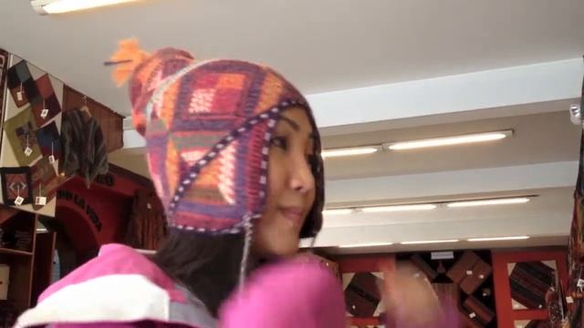 Shopping for Alpaca Wool Hat in Cusco смотреть онлайн