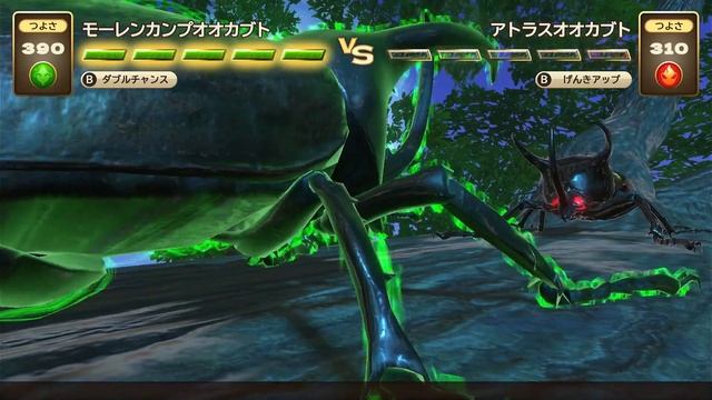カブトクワガタ - モーレンカンプオオカブト VS アトラスオオカブト 新世代甲虫王者ムシキング смотреть онлайн