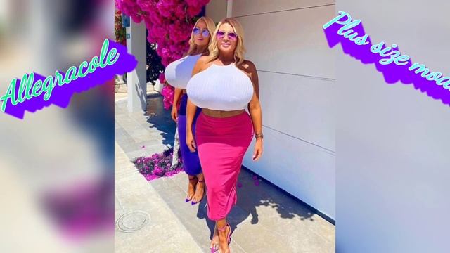 Allegra Cole Amarican Instagram Plus Size Model & Curvy Model