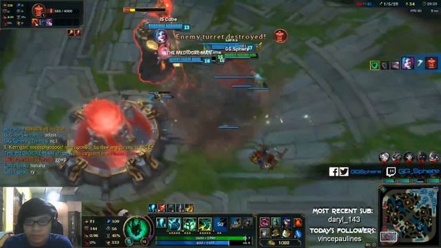 GG Sphere LoL PH Moments #2 - Road to Diamond III смотреть онлайн