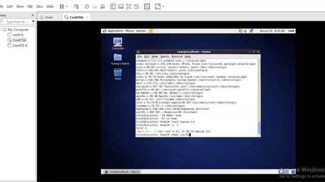 Lab 6 USER, GROUP và phân quyền trong Linux centOS смотреть онлайн
