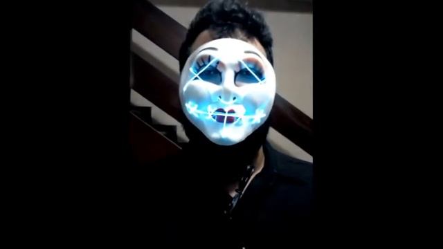 Máscara Led/neon Cosplay Filme Uma Noite De Crime смотреть онлайн