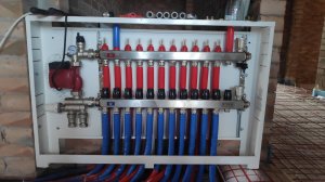 Насосная группа Tim, Термомак. Нюансы!!! Как собрать узел (гребенку, коллектор) теплого пола. ВАЖНО