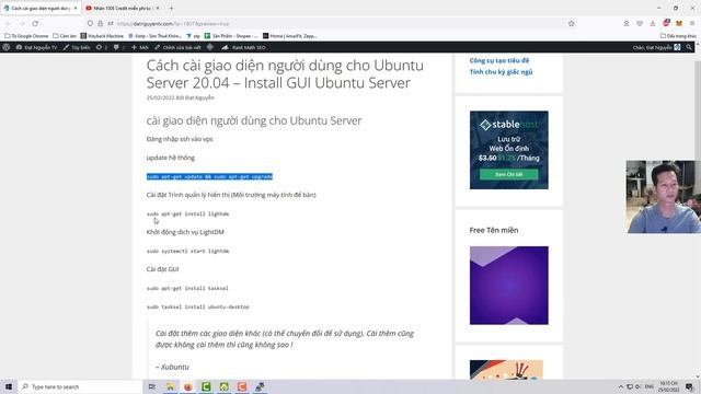 Cài đặt giao diện người dùng cho Ubuntu server 20 04, Ubuntu desktop смотреть онлайн