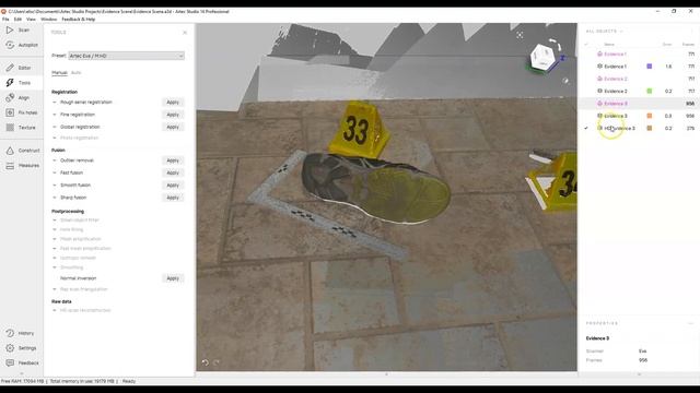 HD Mode and Phototexturing in Artec Studio | 3D Forensics | Click 3D | Ep. 49 смотреть онлайн