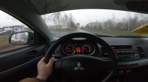 2011 Mitsubishi Lancer POV Test Drive
