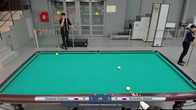 TV 4 Омаров/Королева - Калыбек/Дарницкая Открытый Кубок Москвы. Командный турнир. смотреть онлайн